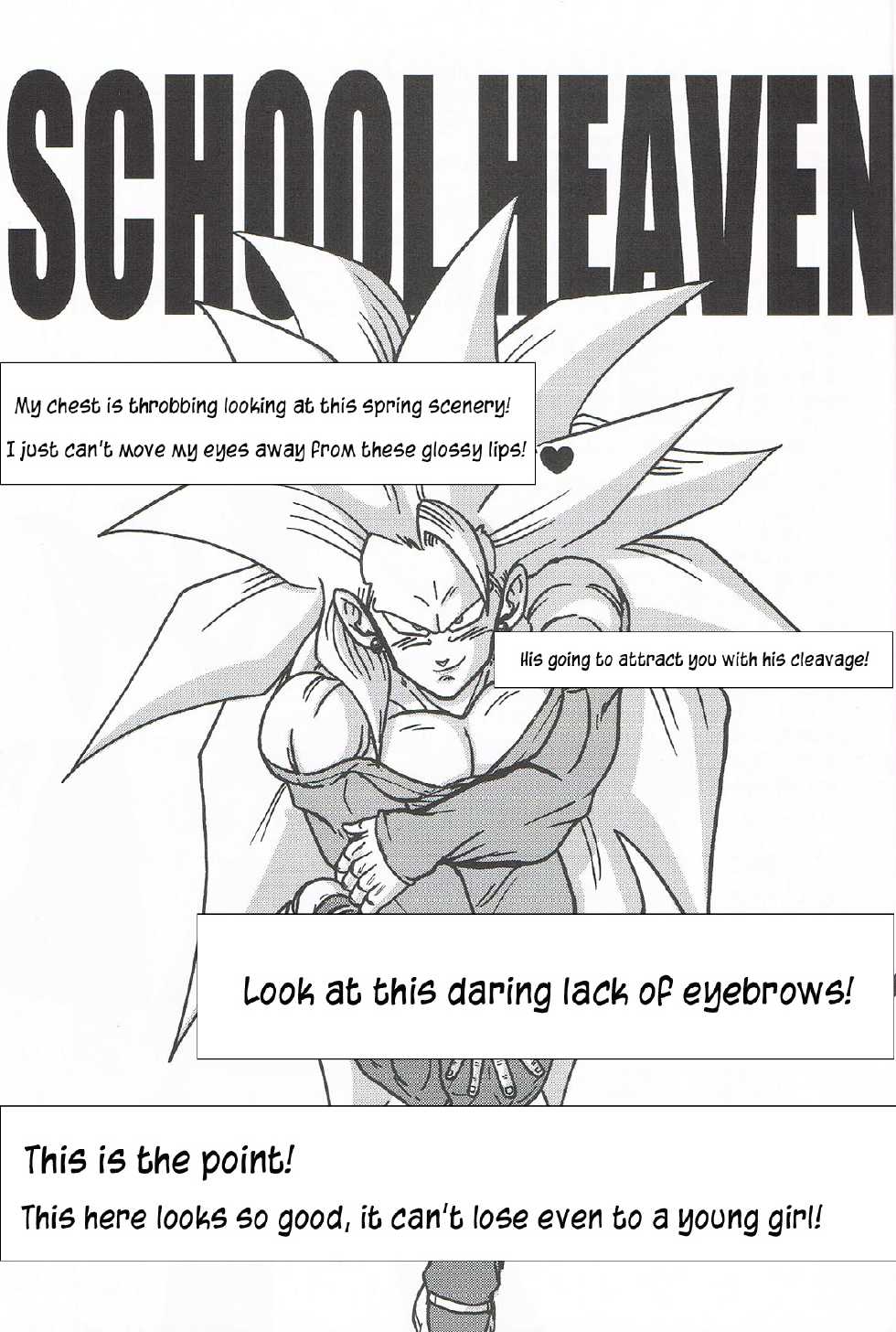 [Hime Wanko (Amatsu, Azusa)] School Heaven (Dragon Ball Z) [English] - Page 2