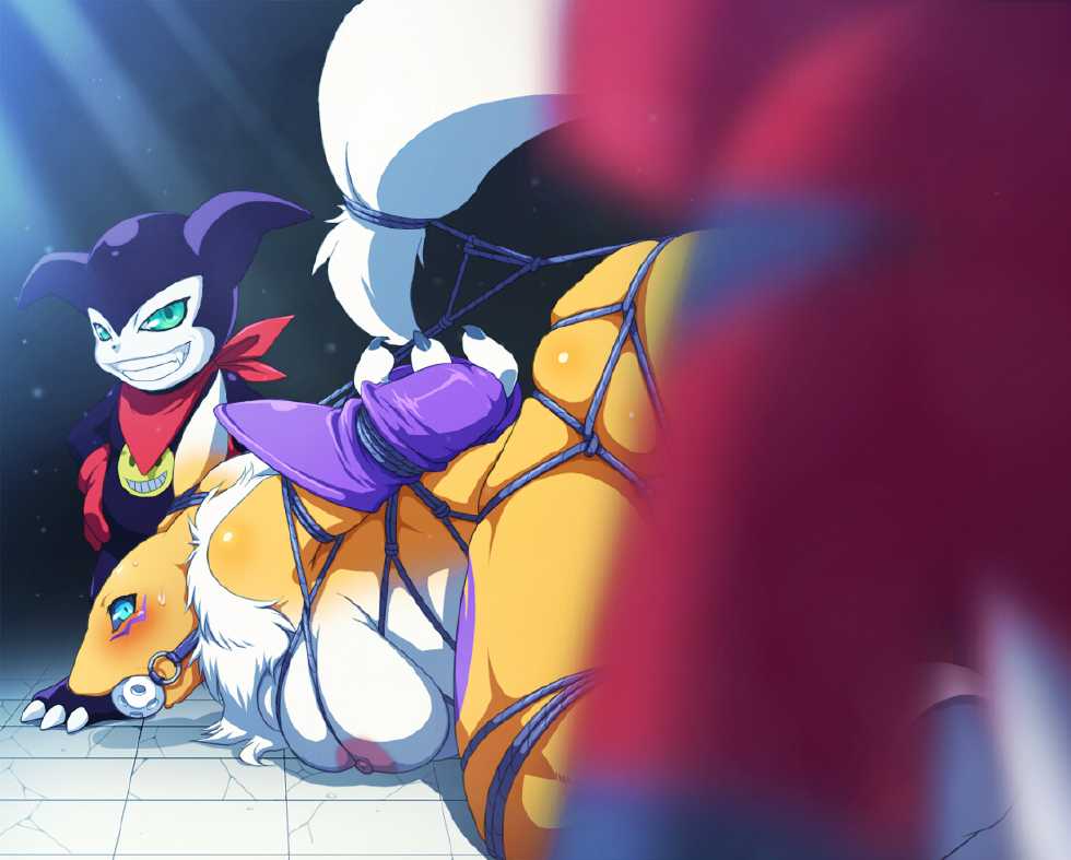 [68] Renamon o Impmon to Guilmon ga Ryoujoku Shichau Ohanashi | The Tale of Renamon, Ravaged by Impmon and Guilmon (Digimon) [English] [クロカギ] - Page 18