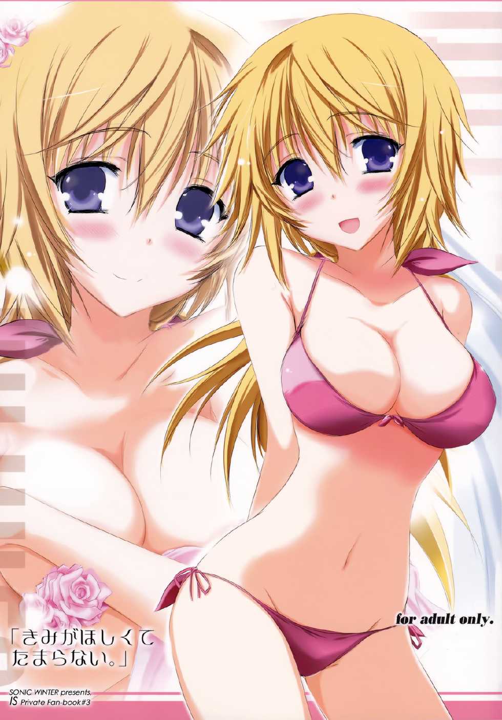 (SC57) [SONIC WINTER (Tsukishima Kai)] Kimi ga Hoshikute Tamaranai. | Can't Stop Loving You (IS <Infinite Stratos>) [English] (Rapid Switch) - Page 1