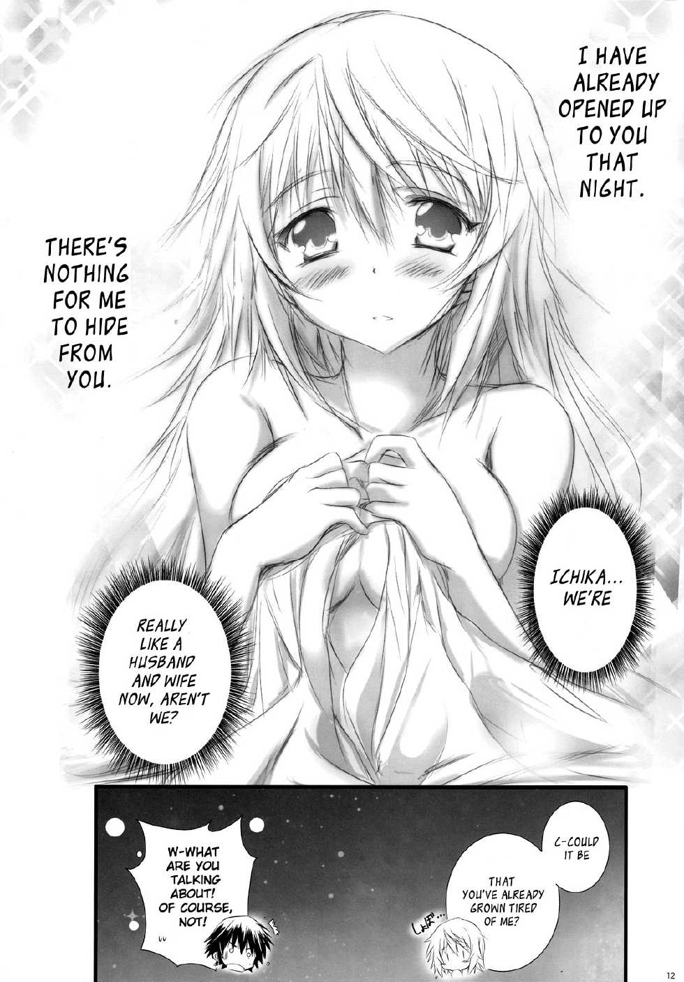 (SC57) [SONIC WINTER (Tsukishima Kai)] Kimi ga Hoshikute Tamaranai. | Can't Stop Loving You (IS <Infinite Stratos>) [English] (Rapid Switch) - Page 11