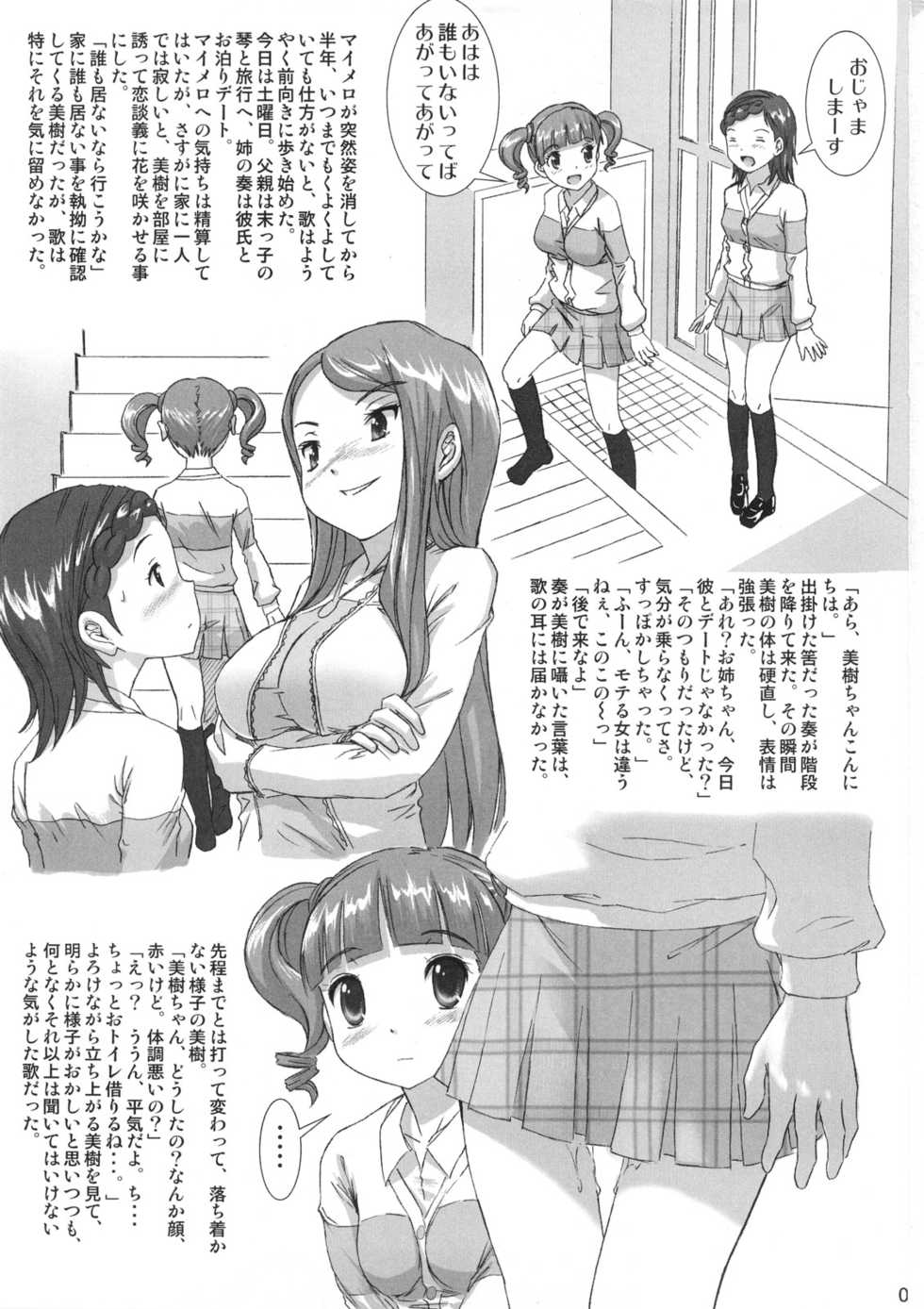 (Puniket 15) [pooca (Nora Shinji)] Hayaku Otona Ninaritaina! (Onegai My Melody) - Page 2