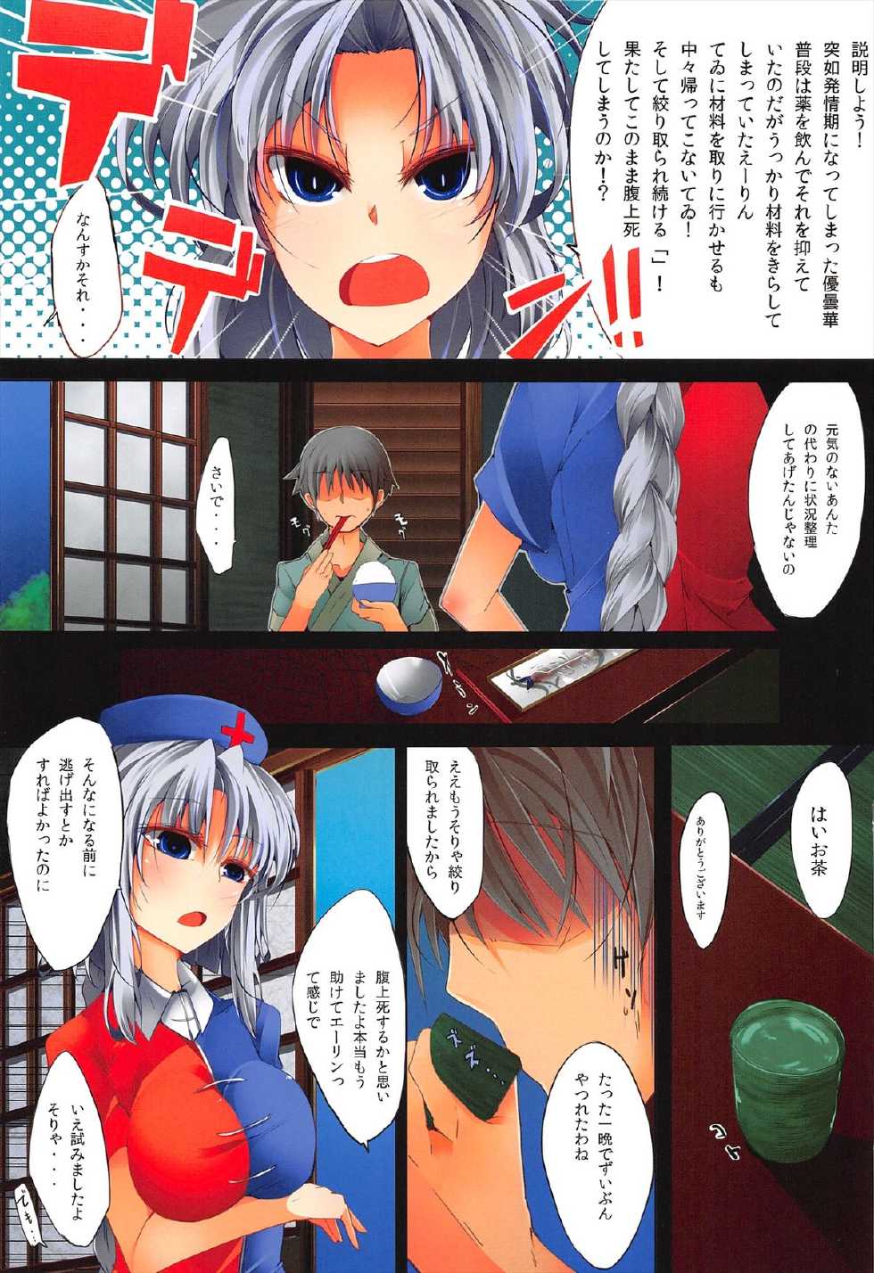 (Reitaisai 10) [662KB (Juuji)] Estrus rabbit Color (Touhou Project) - Page 3