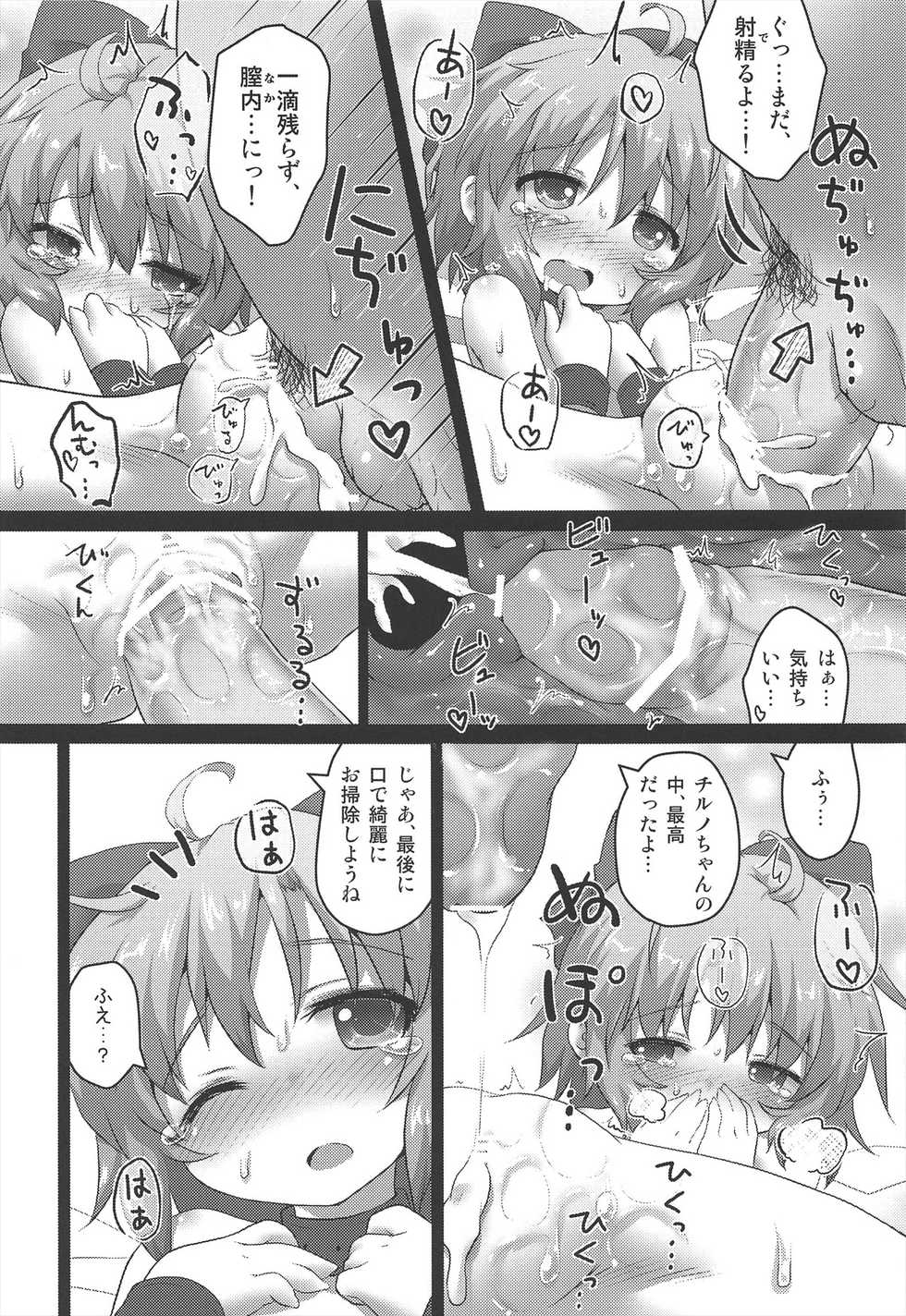 (Reitaisai 10) [Gainamon (Natsu no Koucha)] Toraware Yousei (Touhou Project) - Page 14