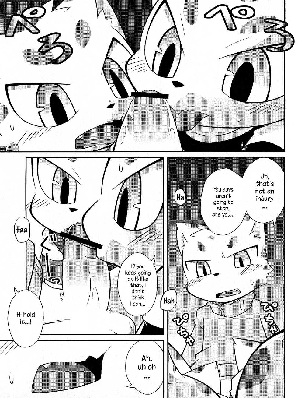(Kemoket 2) [PELL-MELL WORKS (Kougami)] WHITE OUT (Pop'n Music) [English] [TraumaFox] - Page 14
