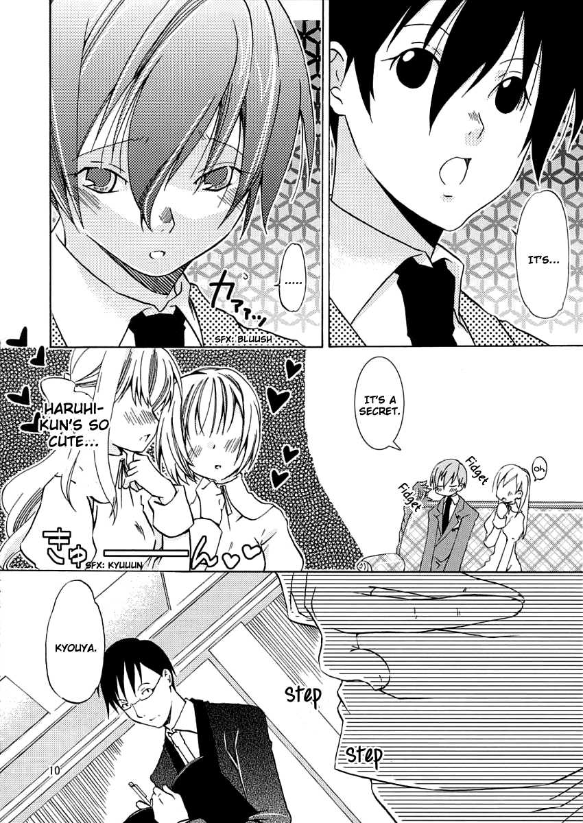 (SC32) [Ichinichi Sanjou (Jinguu Kozueo)] Host-bu no Ohime-sama wa Warui Mahou Tsukai ni Damasareru | The Host Club Princess is Tricked by an Evil Sorcerer. (Ouran High School Host Club) [English] [Boroi Heya] - Page 9
