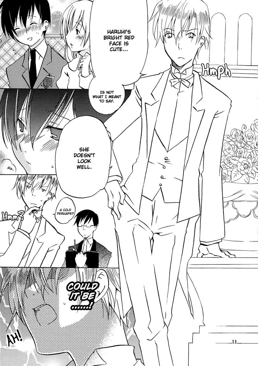 (SC32) [Ichinichi Sanjou (Jinguu Kozueo)] Host-bu no Ohime-sama wa Warui Mahou Tsukai ni Damasareru | The Host Club Princess is Tricked by an Evil Sorcerer. (Ouran High School Host Club) [English] [Boroi Heya] - Page 10