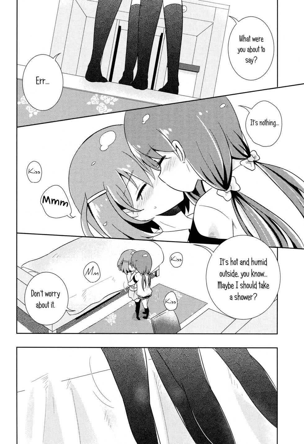 (COMIC1☆7) [Kaisen Teikoku (Sakasana)] Neutral Position (Saki) [English] [Yuri-ism] - Page 7