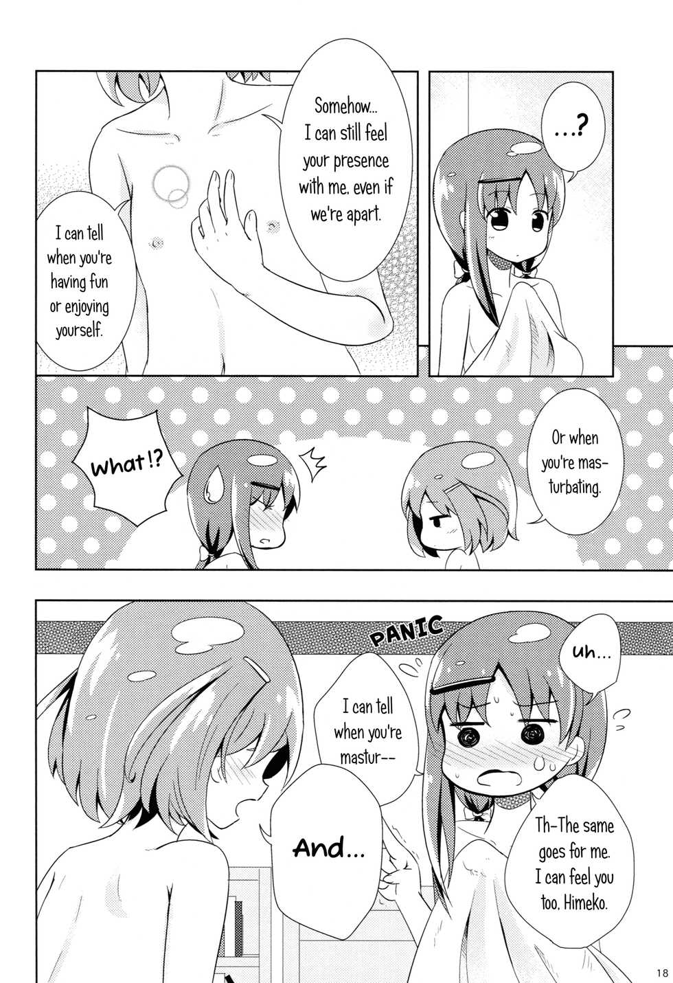 (COMIC1☆7) [Kaisen Teikoku (Sakasana)] Neutral Position (Saki) [English] [Yuri-ism] - Page 19