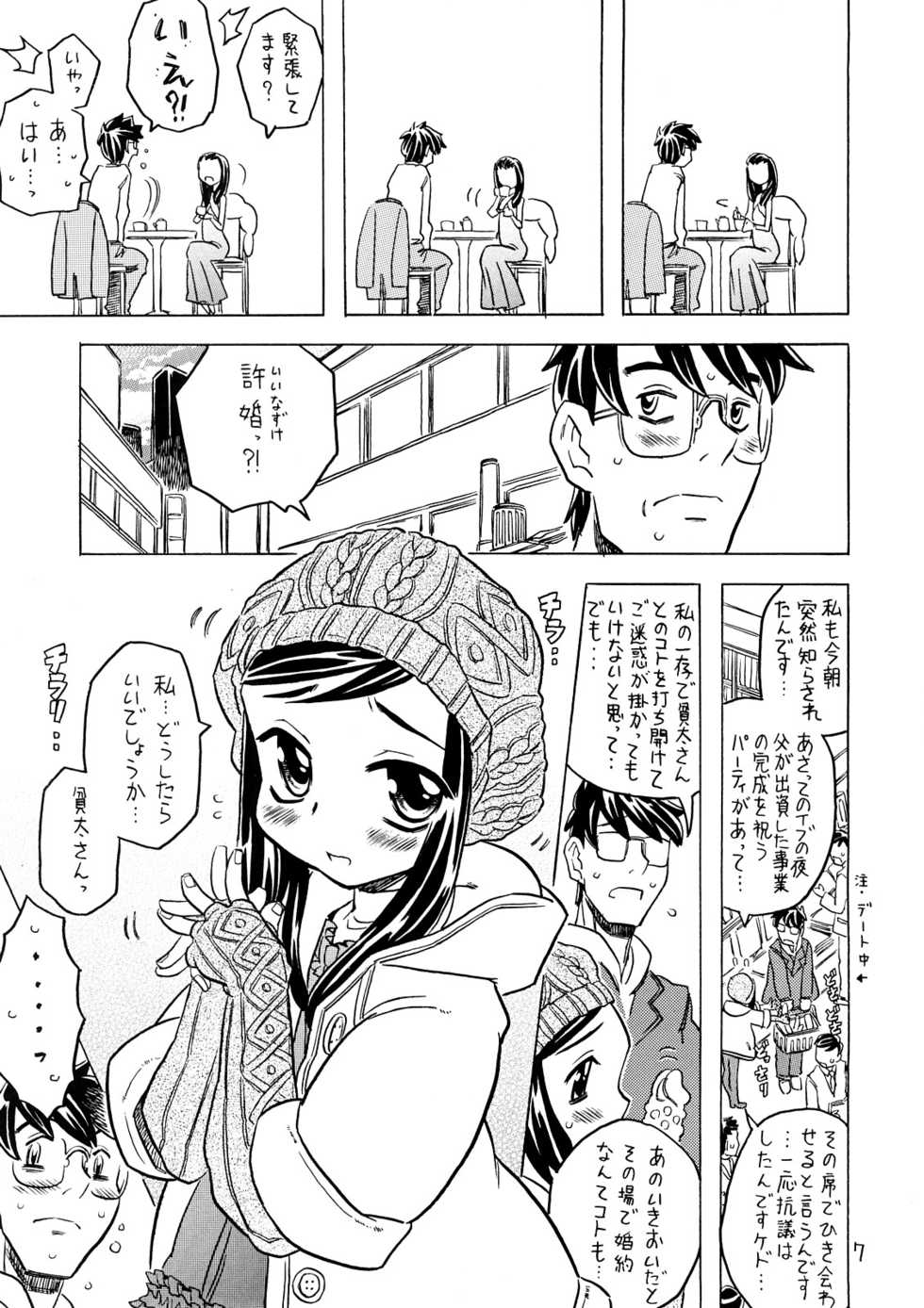 (C73) [Takaradamashii (Gorgeous Takarada)] Yoroshiku Onegai... Shimanko desu wa - Page 6