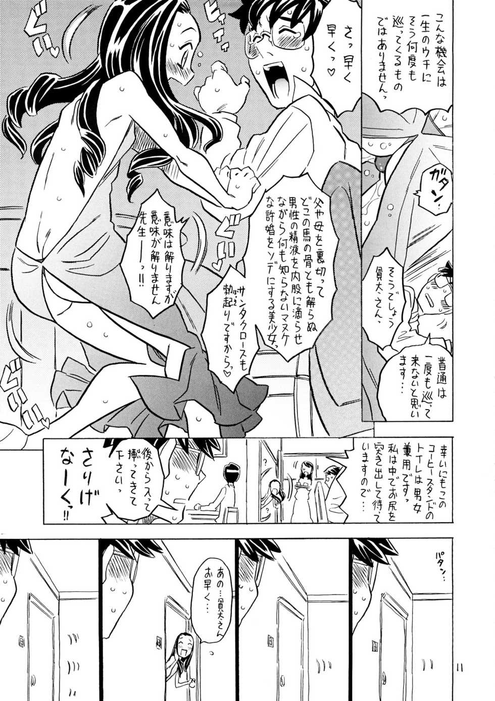 (C73) [Takaradamashii (Gorgeous Takarada)] Yoroshiku Onegai... Shimanko desu wa - Page 10