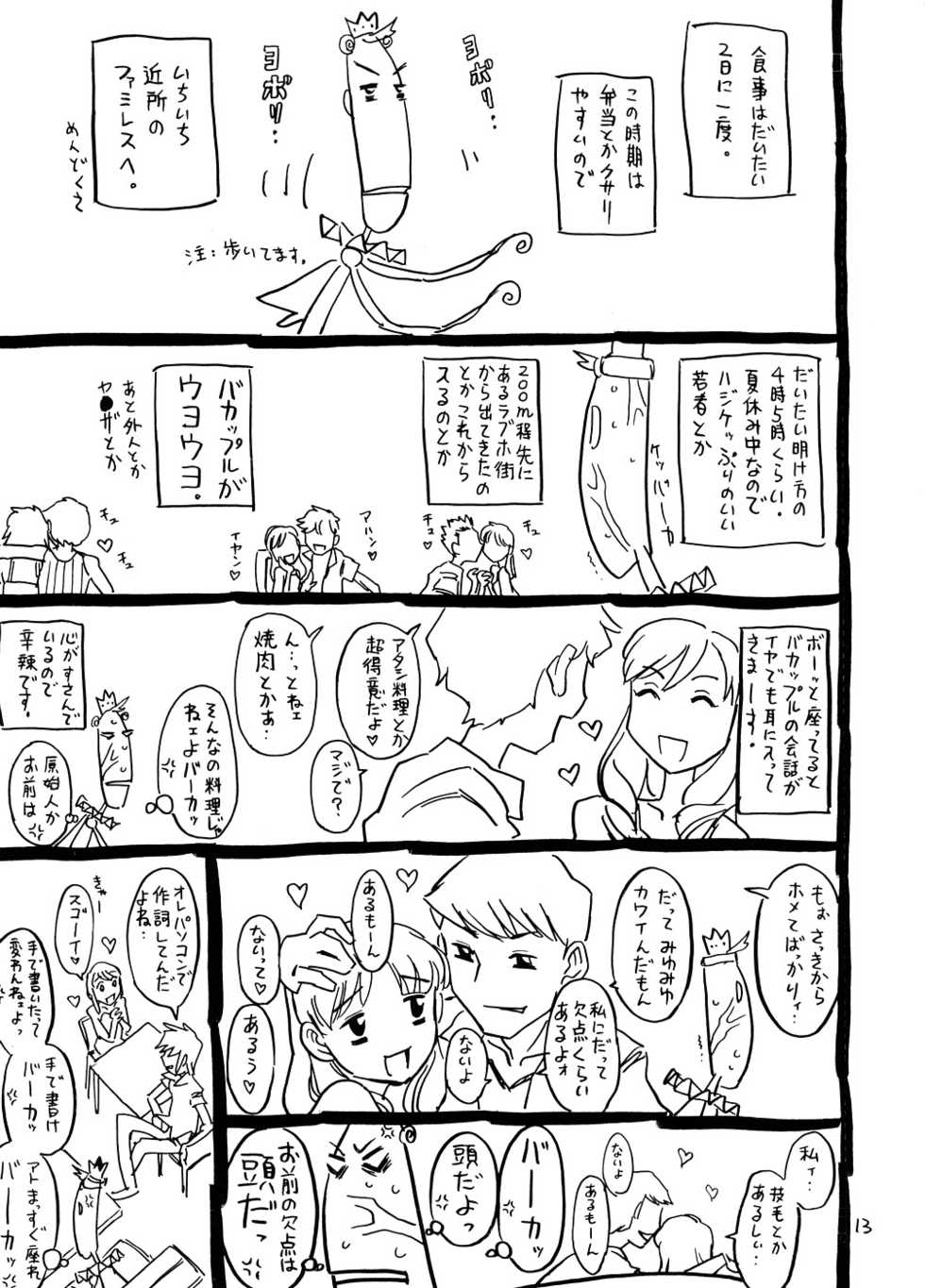 (C74) [Takaradamashii (Gorgeous Takarada)] Yura Yura Choppiri - Page 12