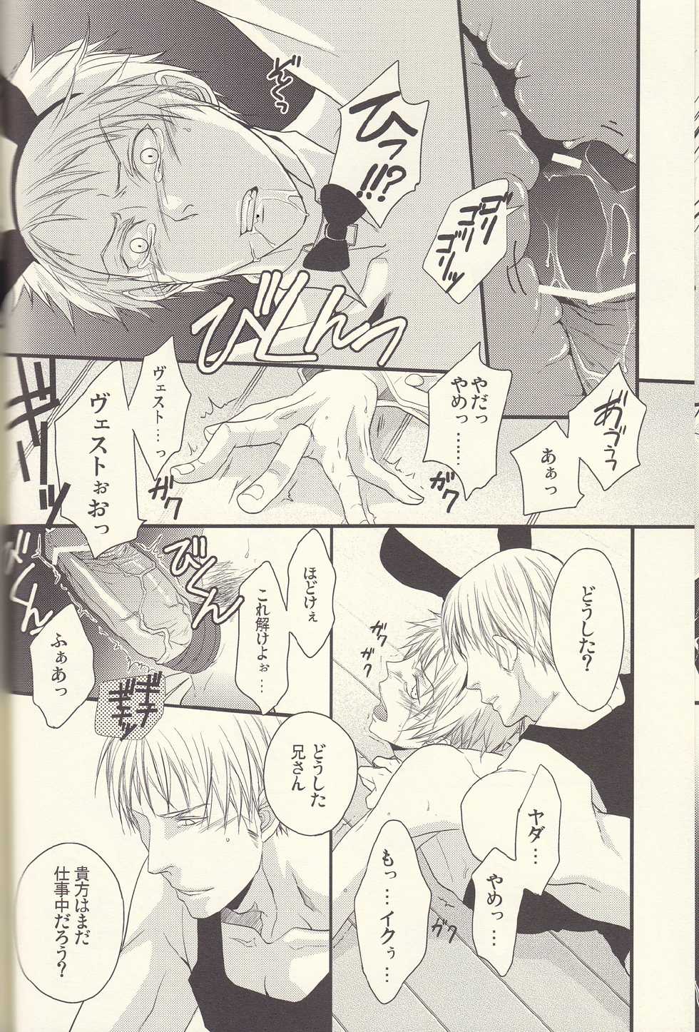 [FIZZCODE (Satoh Nishiki)] Kore wa Hidoi (Axis Powers Hetalia) - Page 18