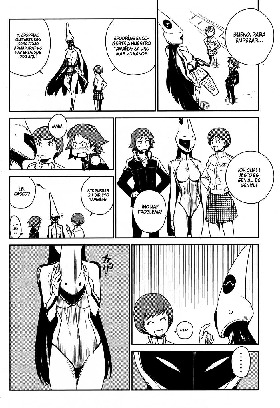 (C81) [enuma elish (Yukimi)] Chie Tomoe (Persona 4) [Spanish] [InF] - Page 16