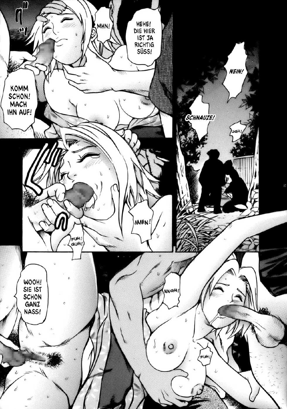 (SC33) [Studio ParM (Kotobuki Utage, Tange Suzuki)] PM 11 In Nin Dorei | Indecent Ninja Slave (Naruto) [German] [SchmidtSST] - Page 35