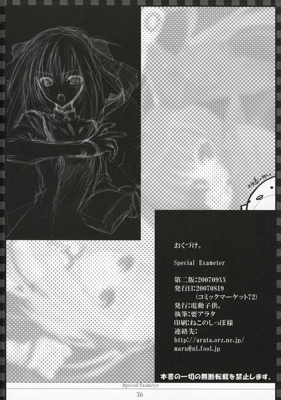 (C72) [Dendou Kodomo. (Kaname Arata)] Special Exameter (Shining Force EXA) - Page 25