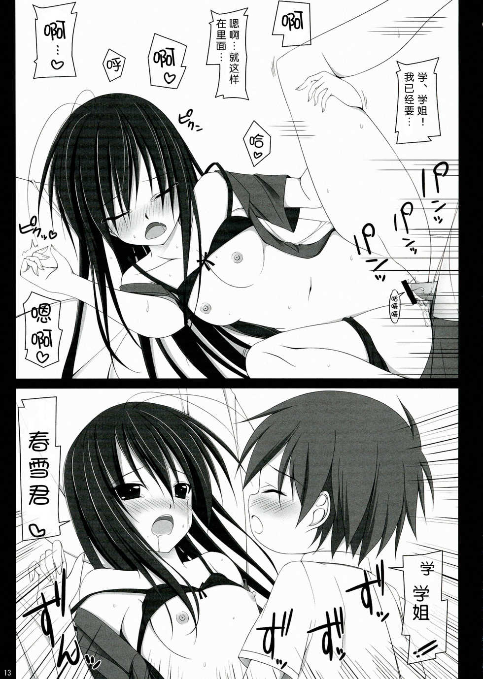 (C82) [MaHoLa (Tomosuke)] M-REPO! 01 (Accel World) [Chinese] [脸肿汉化组] - Page 14