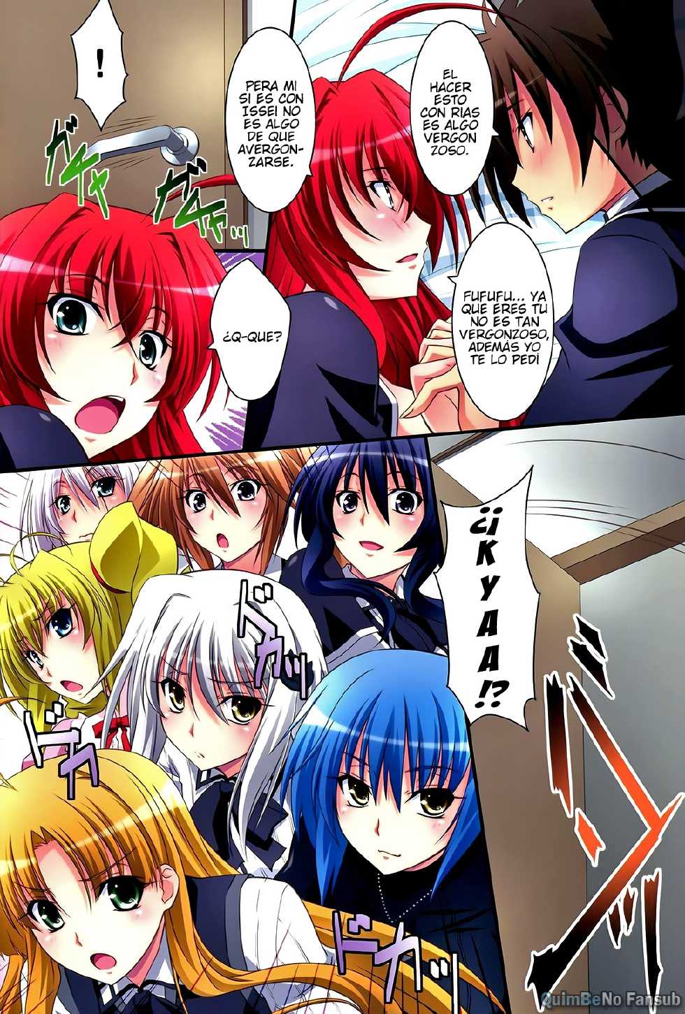 (C82) [Mahirutei (Izumi Mahiru)] Scarlet princess "Rias Daisuki!" (Highschool DxD) [Spanish] [QuimBel no Fansub] - Page 26