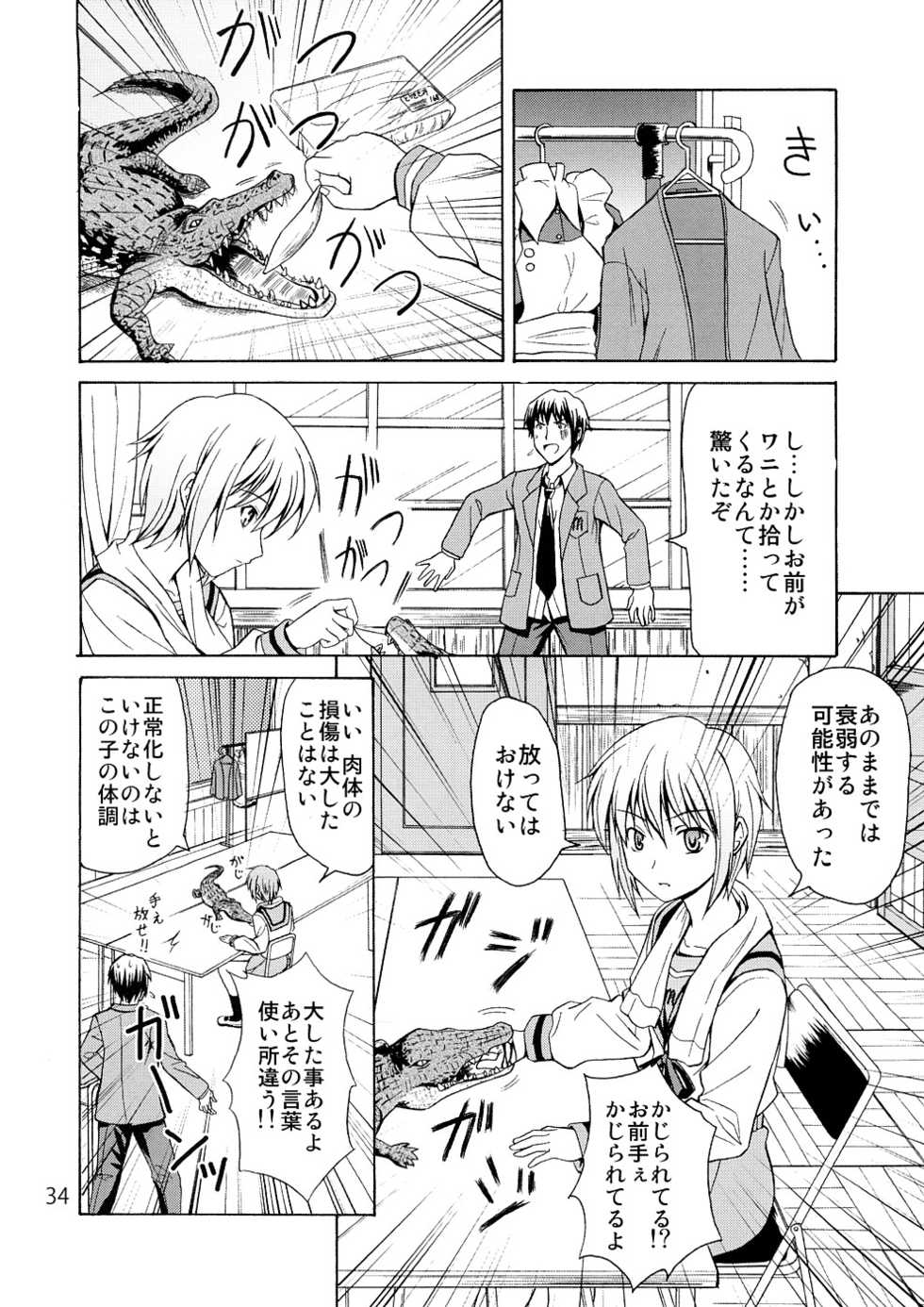 (SC39) [H-project (Various)] Ai o Awasete SOS Dan!! 2 (Suzumiya Haruhi no Yuuutsu) - Page 33