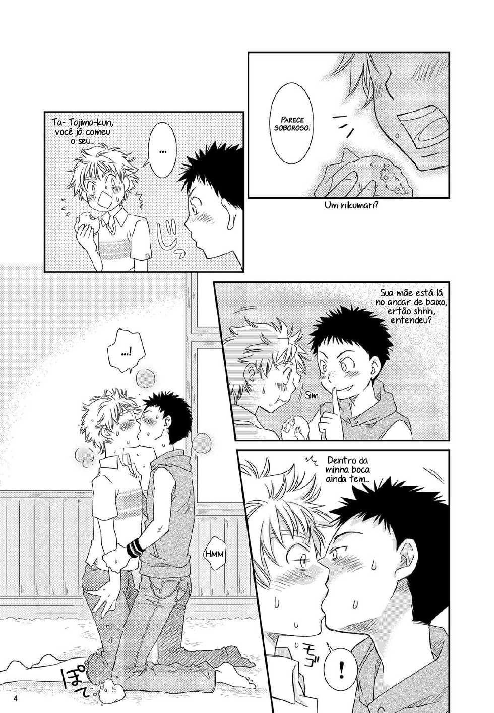 (Shota Scratch 4) [Blue Drop (Guri)] Tennen Shikou (Ookiku Furikabutte) [Portuguese-BR] [Decensored] - Page 3