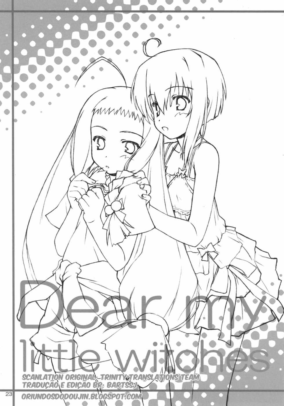 (C72) [BLUE WAVE (Tamahiyo)] Dear my little witches (Mahou Sensei Negima!) [Portuguese-BR] [BartSSJ] - Page 22