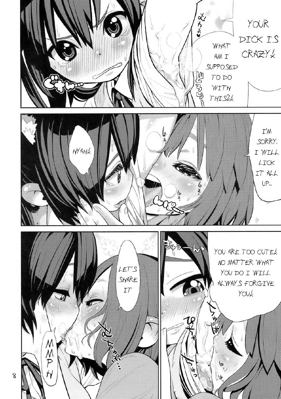 (C79) [Jishaku no Sunaba (Porosuke)] Houkago Tinpo Time! | Afterschool Dick Time! (K-ON!) [English] [Kameden] - Page 9