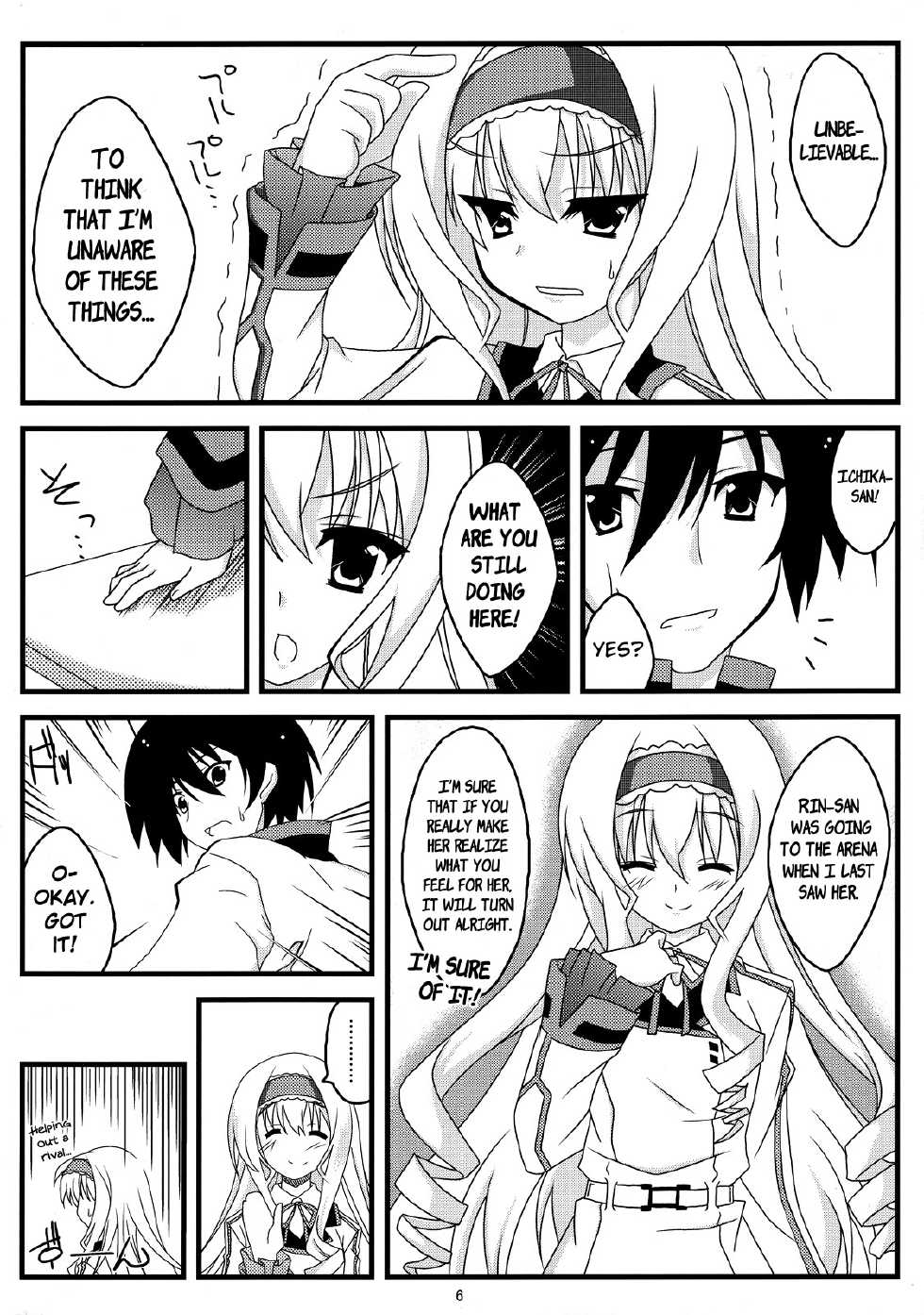 (C80) [WS. (Yuuki Shin)] Kokoro Biyori. | Heart Weather (IS <Infinite Stratos>) [English] [Rapid Switch] - Page 5