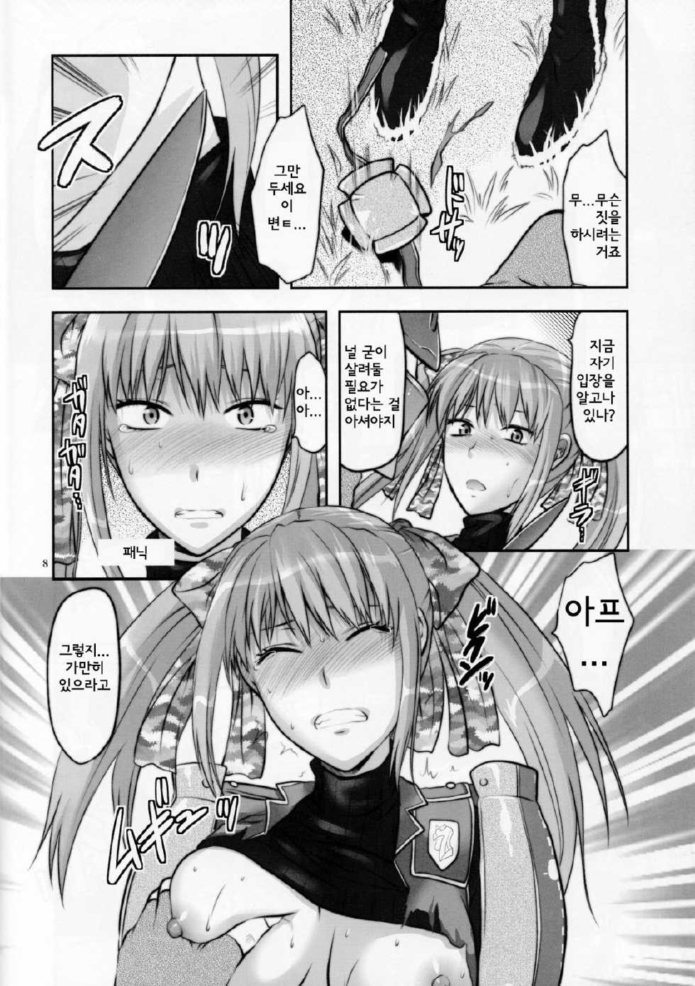 (C77) [Lv.X+ (Yuzuki N Dash)] Senjou no Tsundere Buntaichou | 전장의 츤데레 분대장 (Valkyria Chronicles) [Korean] [Team HA-NU] - Page 9
