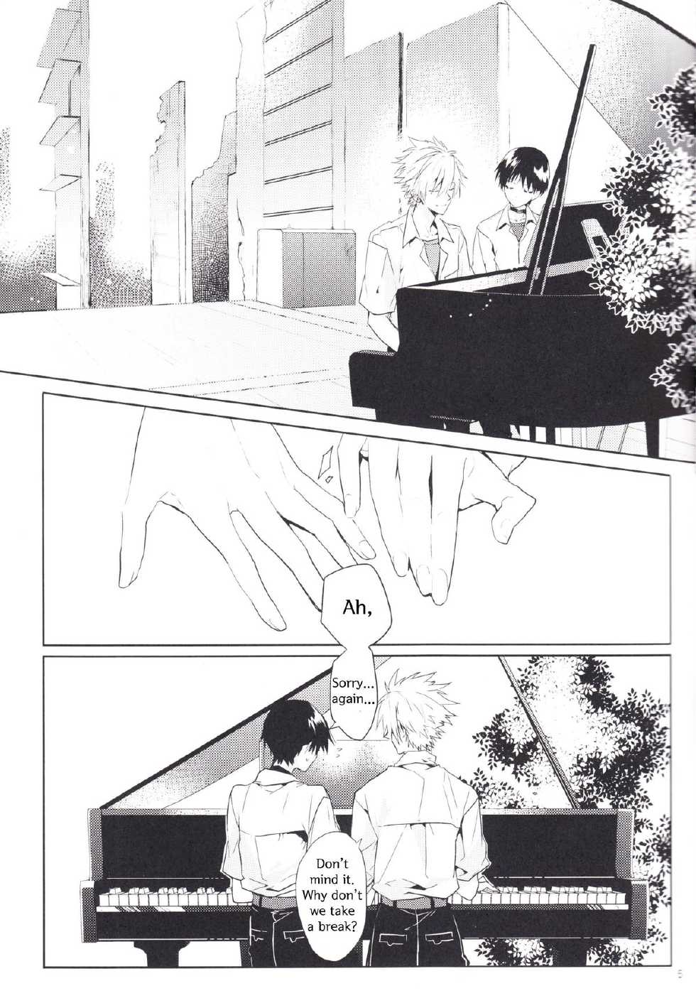 (SUPER22) [Tetsu-Sabi (Huduki Roa)] Kimi no Shiranai Boku no Koto | Things you don’t know about me (Neon Genesis Evangelion) [English] [Memoritite] - Page 4