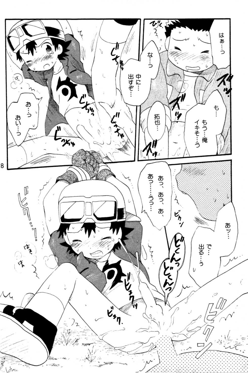 [Kuruguru DNA (Hoshiai Hilo)] Seishun 18 Kin Kippu (Digimon Frontier) - Page 17