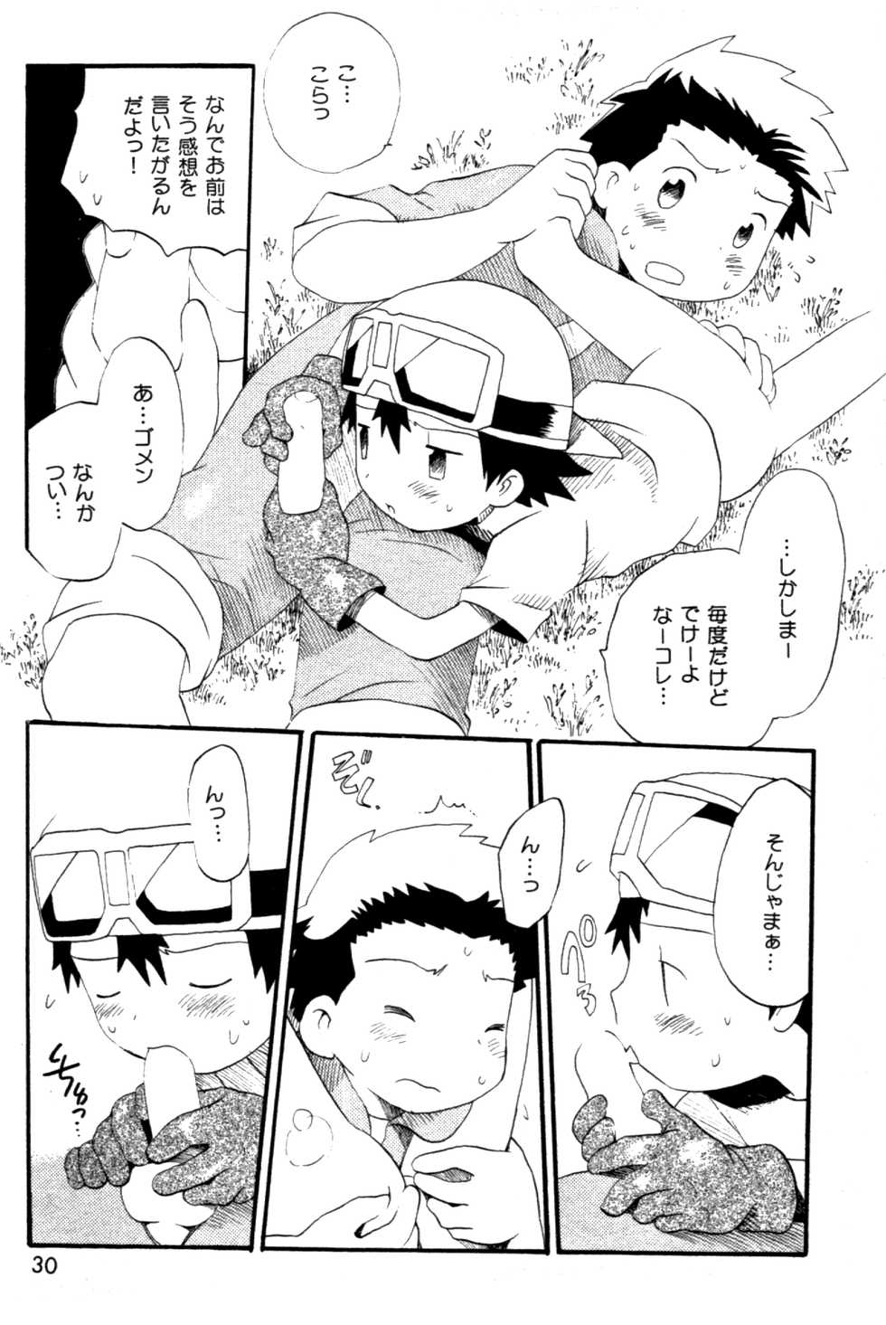 [Kuruguru DNA (Hoshiai Hilo)] Seishun 18 Kin Kippu (Digimon Frontier) - Page 29