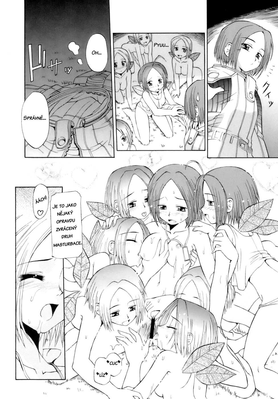 [Koume Keito] Kagami no Wakusei - THE PINK PLANET (Kafun Shoujo Chuuihou!) [Czech] - Page 12