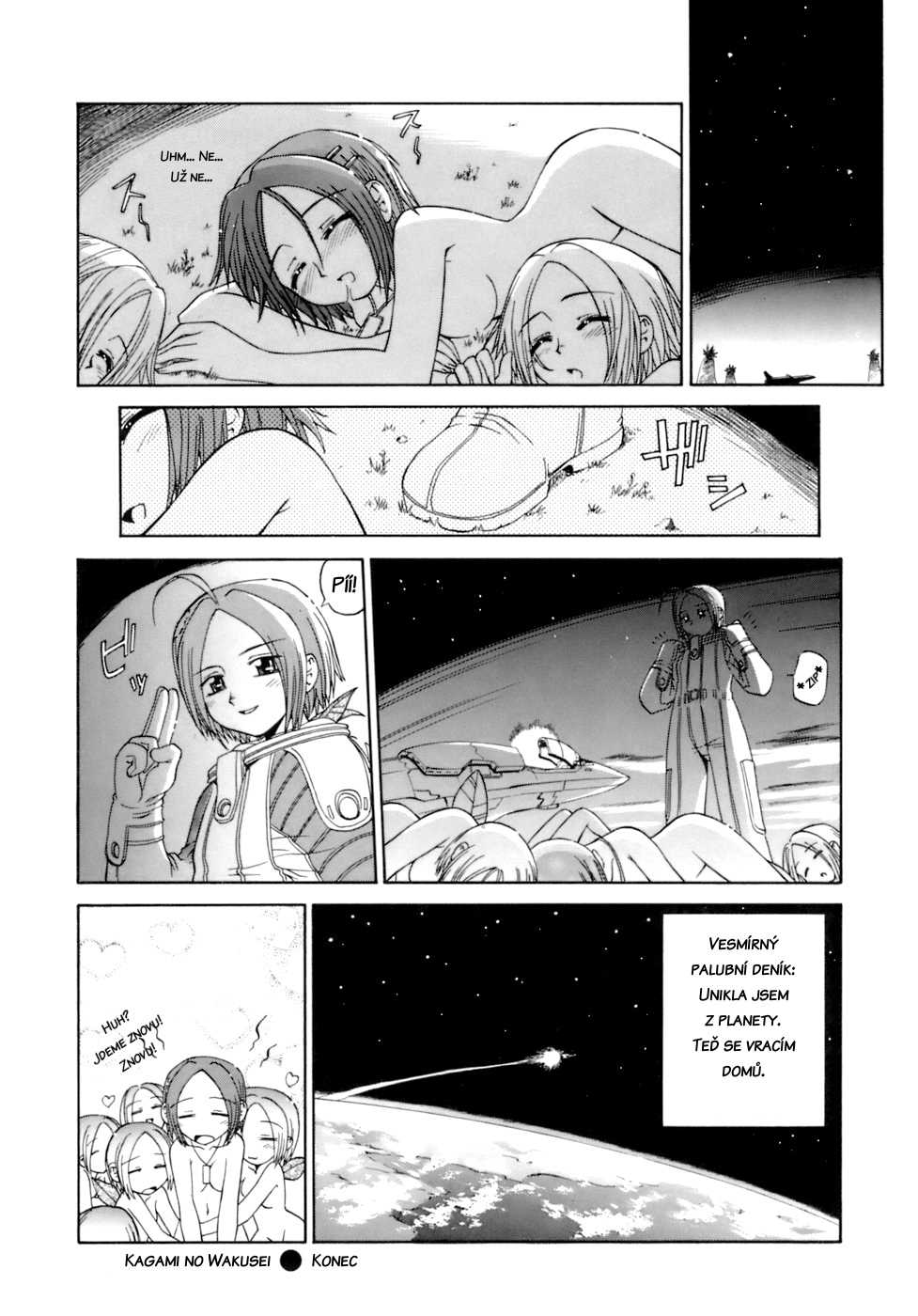 [Koume Keito] Kagami no Wakusei - THE PINK PLANET (Kafun Shoujo Chuuihou!) [Czech] - Page 16