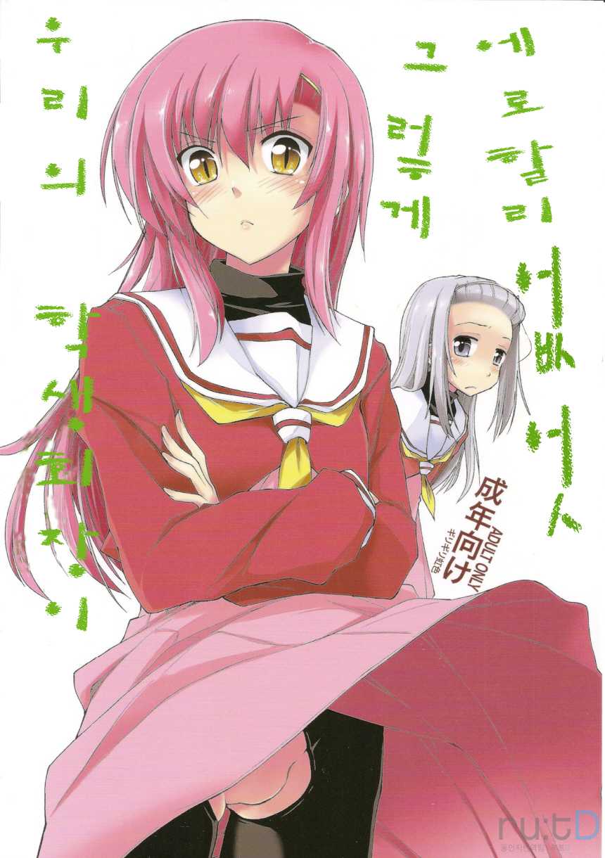 (C78) [Girigiri Nijiiro (Kamino Ryu-ya] Uchi no Seito Kaichou ga Konna ni Eroi wake ga Nai (Hayate no Gotoku!) [Korean] [ru:tD] - Page 1