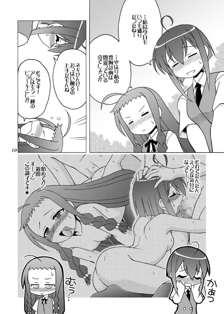 [ARCTIC PAN (Shaa Peipei)] Arui wa Sonna Hinichijou (Mahou Sensei Negima!) [Digital] - Page 9