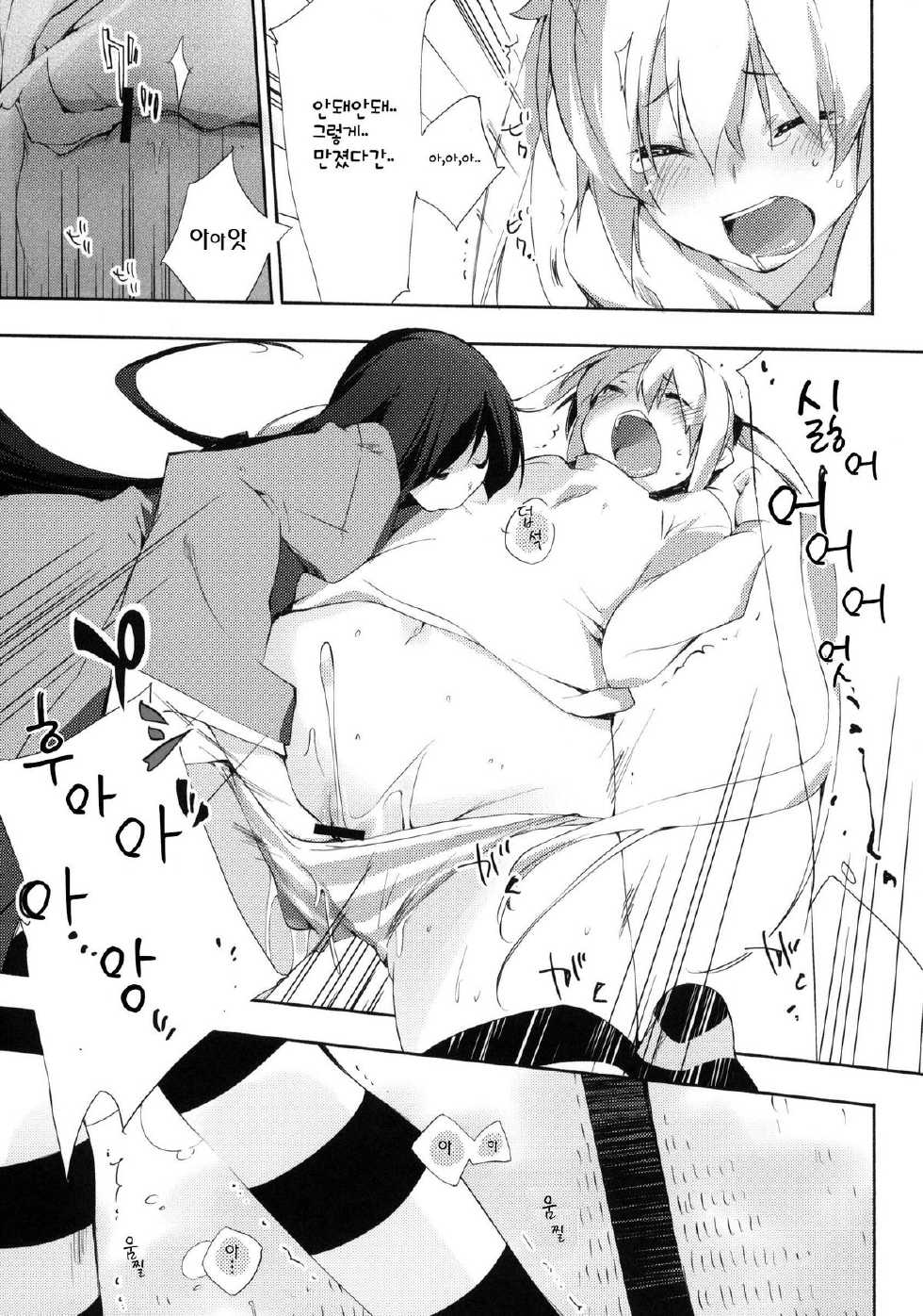 (C76) [Mono x Chro (Kokonoka)] Kataomoi kara Kataomoi made. (Hayate no Gotoku!) [Korean] - Page 10