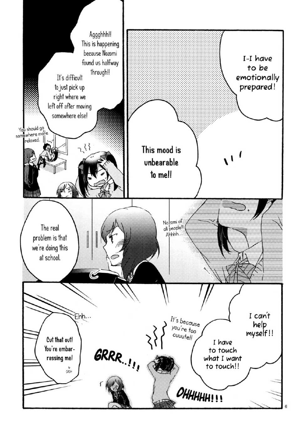 [Niratama (Sekihara, Hiroto)] Private Tsunderation (Love Live!) [English] [Yuri-ism] - Page 5