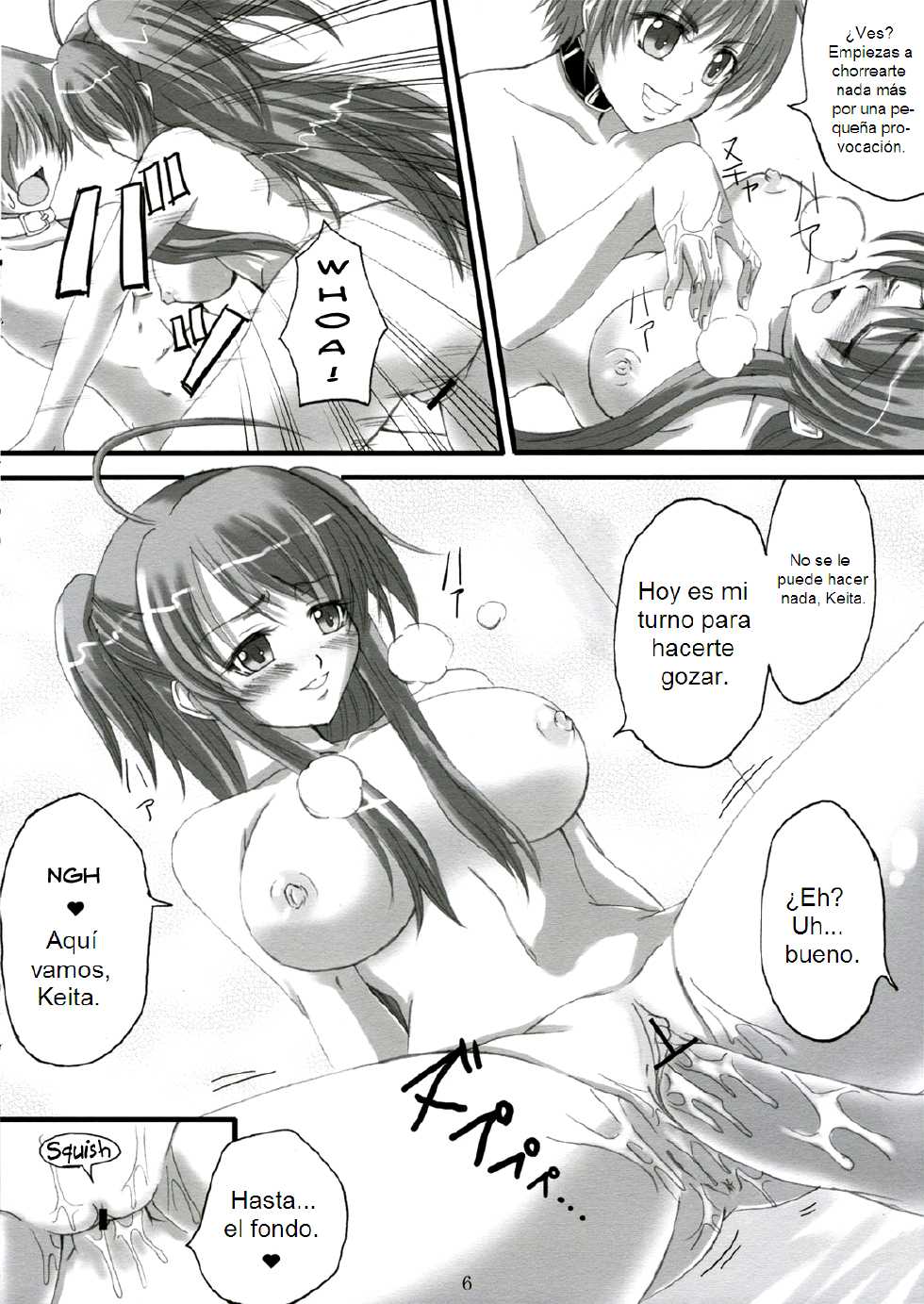 (SC33) [Yorimichi (Arsenal)] Chigitta! (Inukami!) [Spanish] {Biblioteca Hentai} - Page 5
