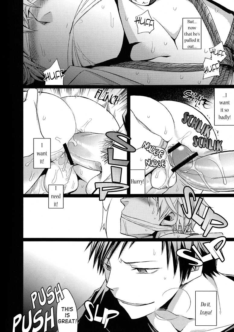 [Crazy9 (Ichitaka)] Wasou Shizuo ni BUKKAKE! (Durarara!!) [English] [Lady Phantomhive] - Page 7