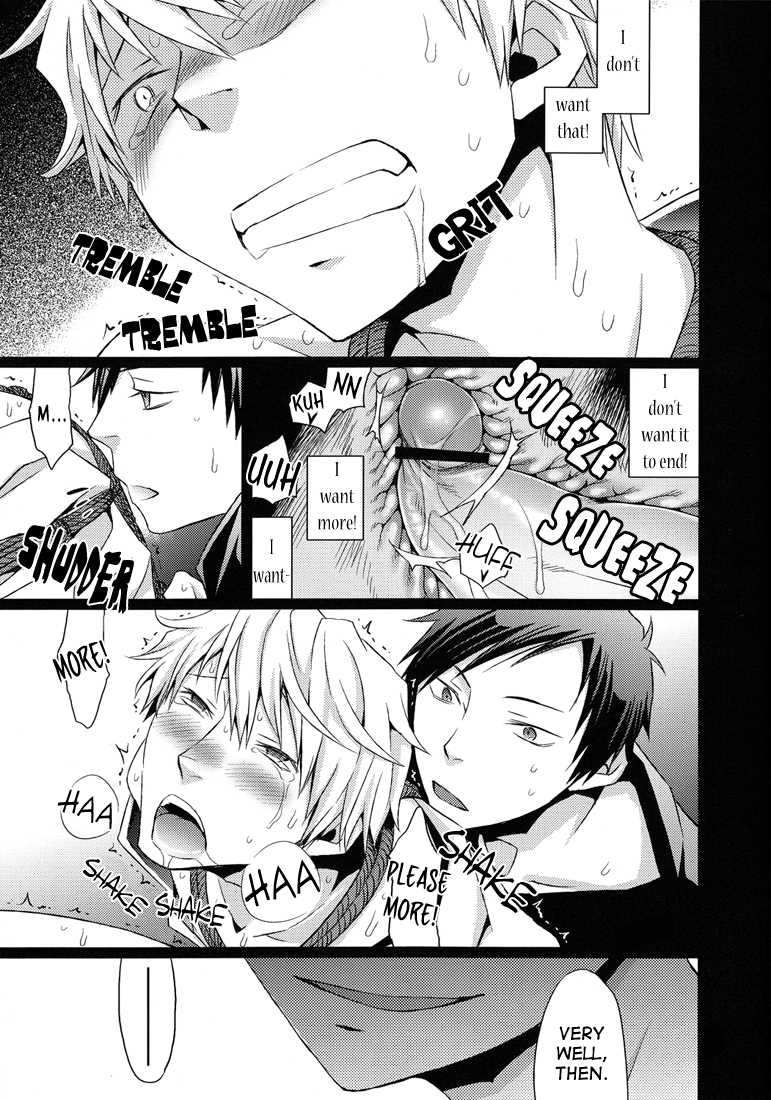 [Crazy9 (Ichitaka)] Wasou Shizuo ni BUKKAKE! (Durarara!!) [English] [Lady Phantomhive] - Page 12