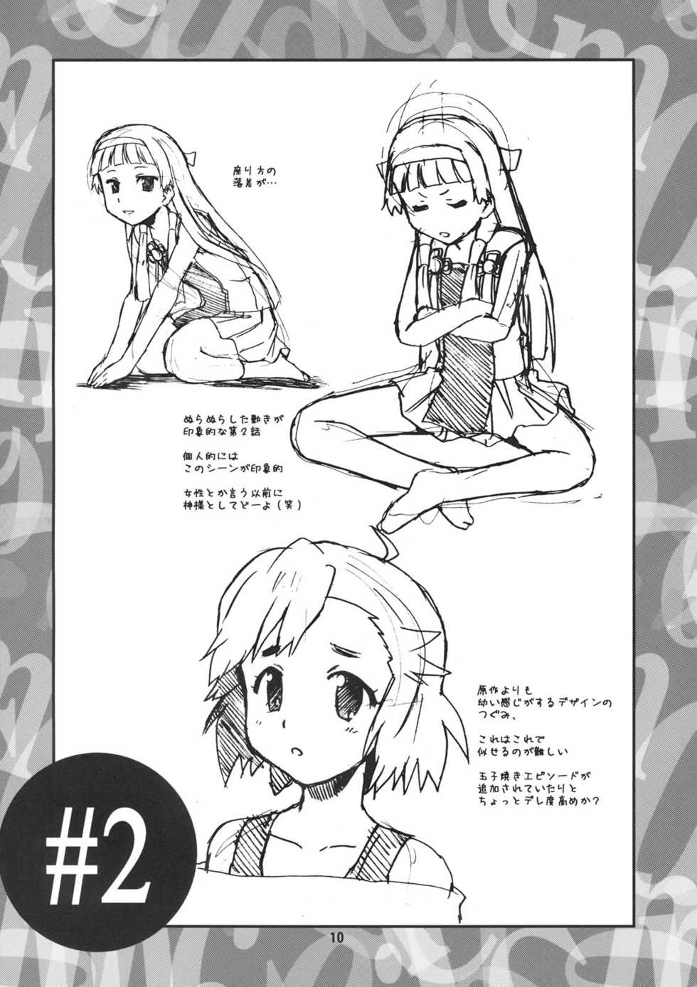 (Nagisai) [Shiokonbu Project (Osamada Meika)] QUAMNANA Gaiden Nagi-sama High Collar Ningyou Shucchouban (Kannagi) - Page 9