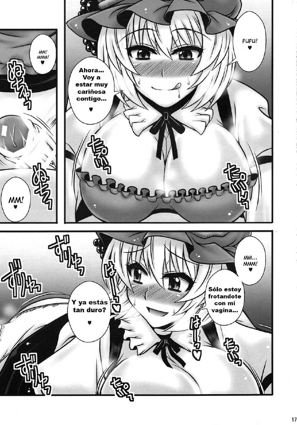 (C82) [1787 (Macaroni and Cheese)] Aki Shimai ga Shounen o Gyaku Re suru Hanashi | Una historia donde las hermanas Aki violan a un joven masoquista (Touhou Project) [Spanish] [Devil-Zombie] - Page 16