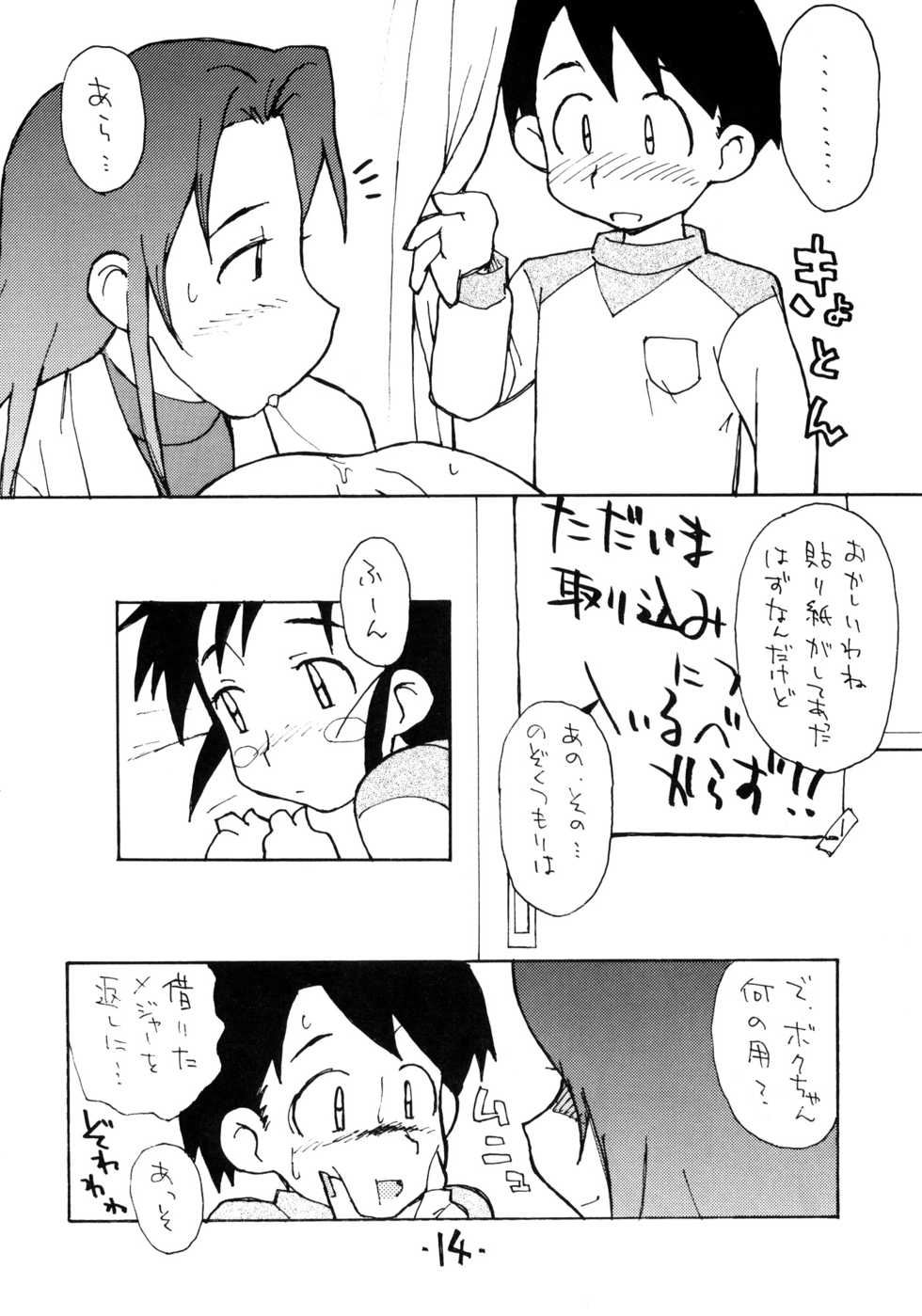 (C71) [Okosama Lunch (Nishinozawa Kaorisuke, Hirayan)] Okosama Lunch Kagai Jugyou 2+ Plus - Page 13