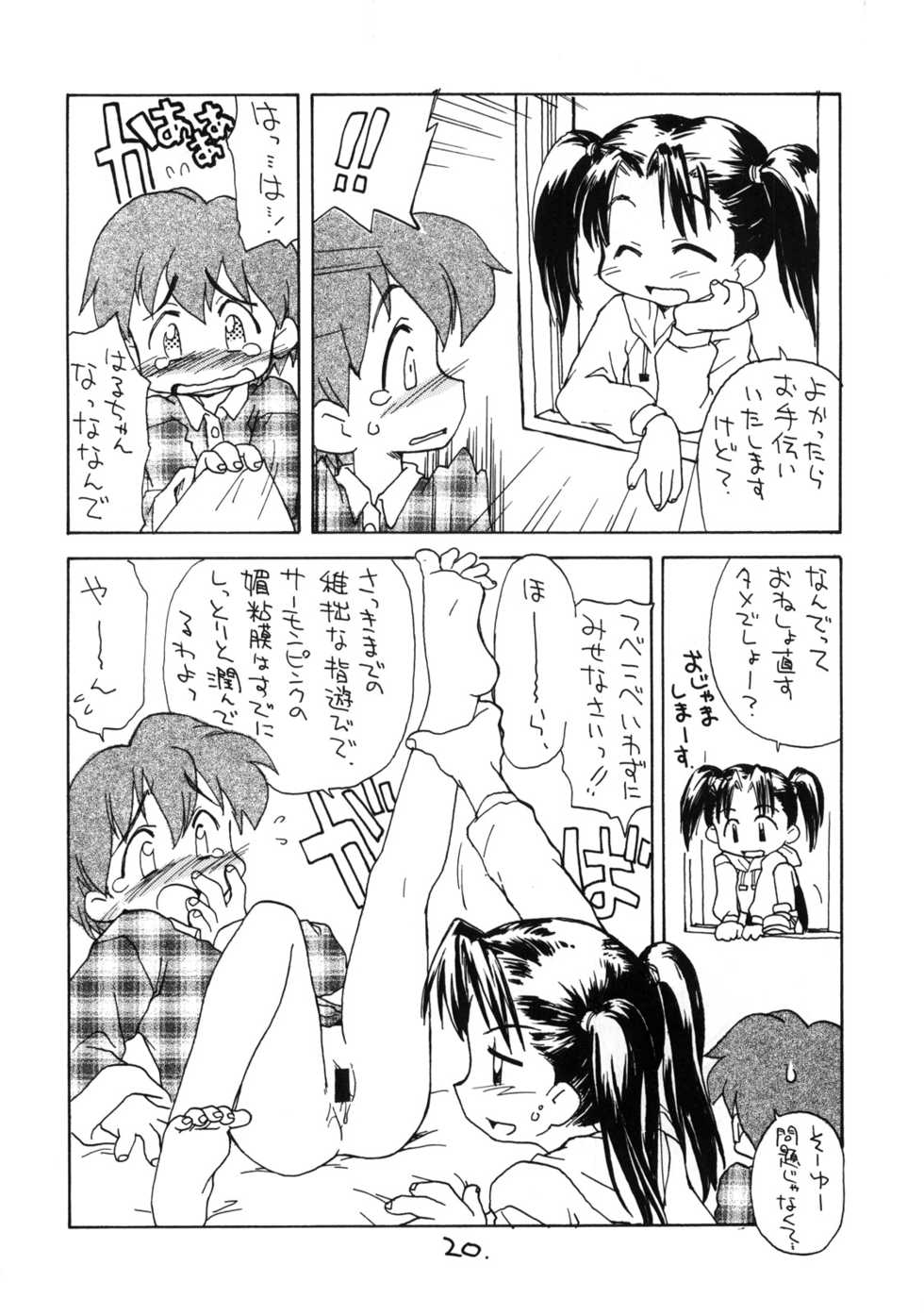 (C56) [Okosama Lunch (Nishinozawa Kaorisuke, Hirayan)] Okosama Lunch Kagai Jugyou - Page 19