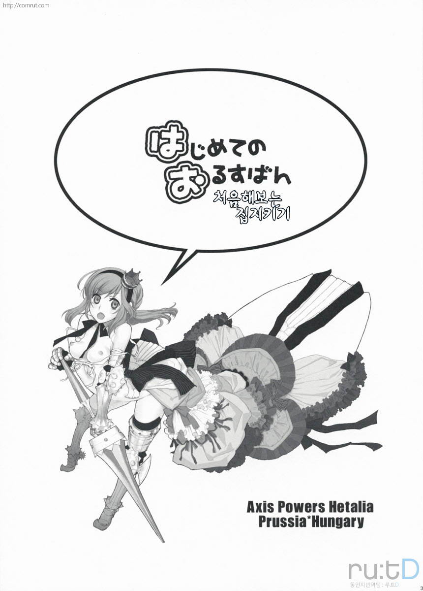 (C76) [VM500] Hajimete no Orusu ban (Axis Powers Hetalia) (korean) - Page 2