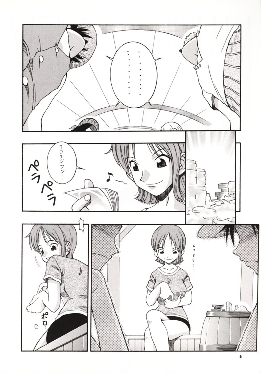 (CR27) [MANGANA (Doluta, Nishimo)] NyanNyan NAMI HEY! (One Piece) - Page 5