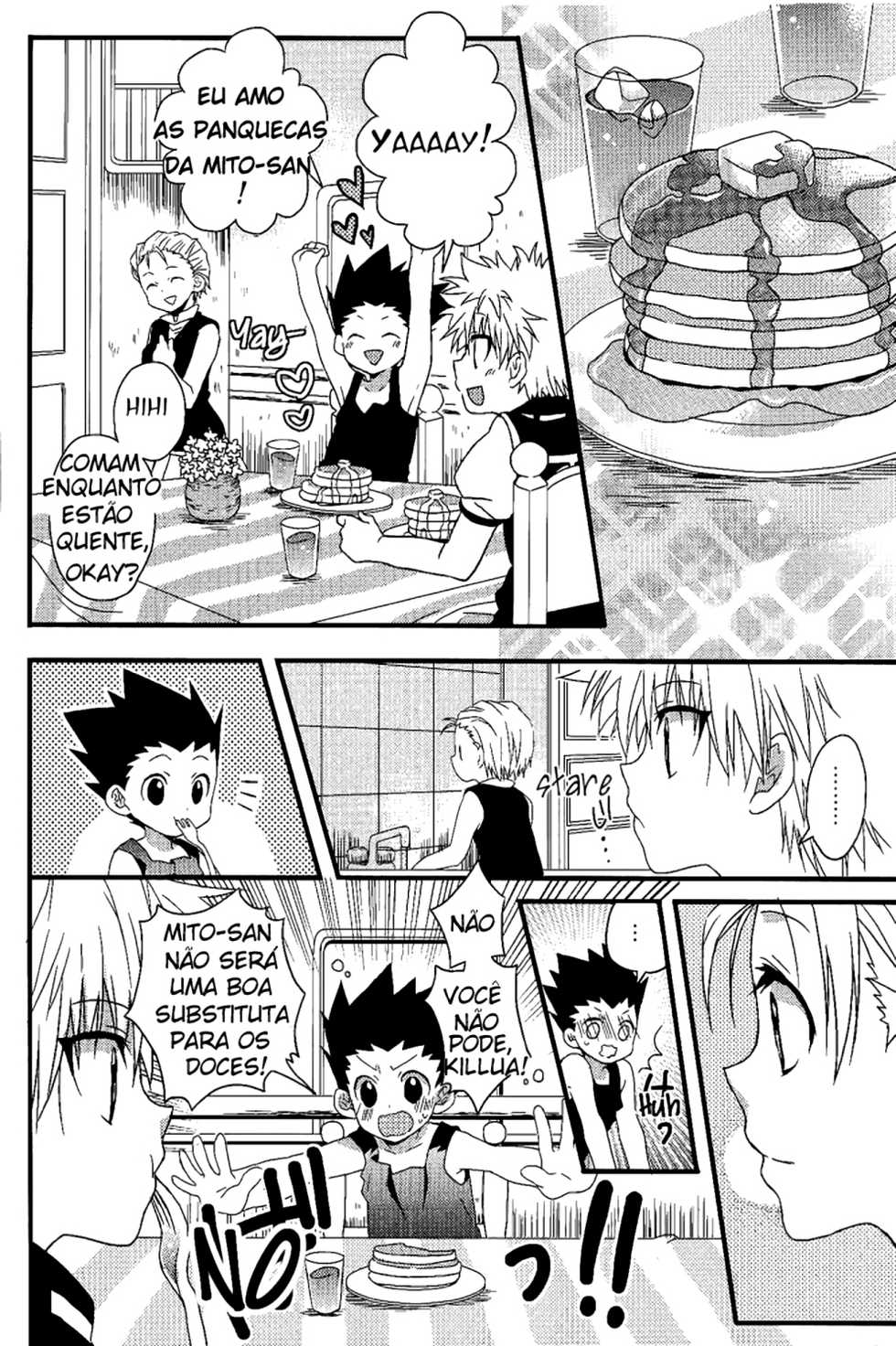 [yuyu+ (Yuyu Tamako)] Sweets Parade (Hunter x Hunter) [Portuguese-BR] [XD-Yaoi] - Page 15