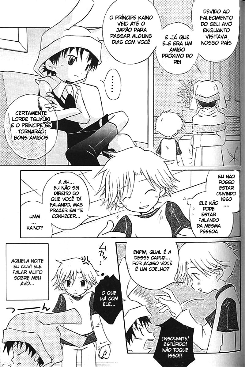 [Ichijou Karune] Usagi Ouji no Oyome Sama (Prince Rabbit's Bride) [Portuguese]]XD-Yaoi] - Page 3