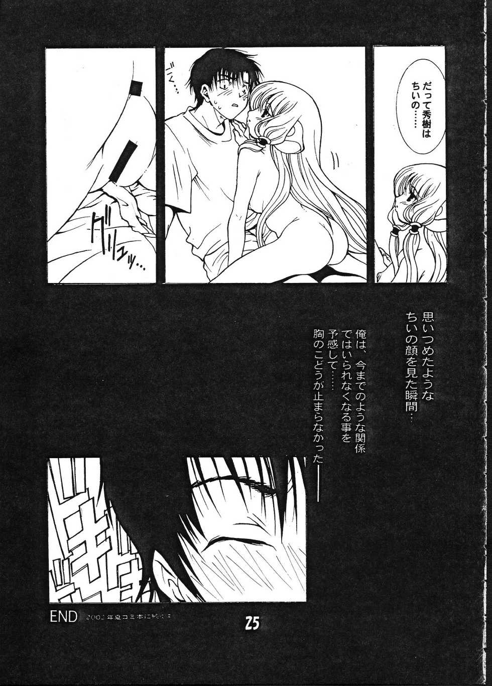 (C61) [YU-YU TEI (Katsuragi You)] Ruri Chobi (Chobits, Martian Successor Nadesico) - Page 24