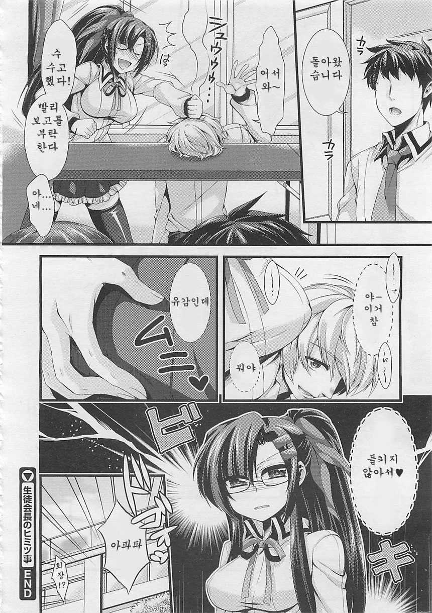 [Takatsuki Ichi] Seitokaichou no Himitsugoto (COMIC Megastore 2012-06) [Korean] [Team 아키바] - Page 21