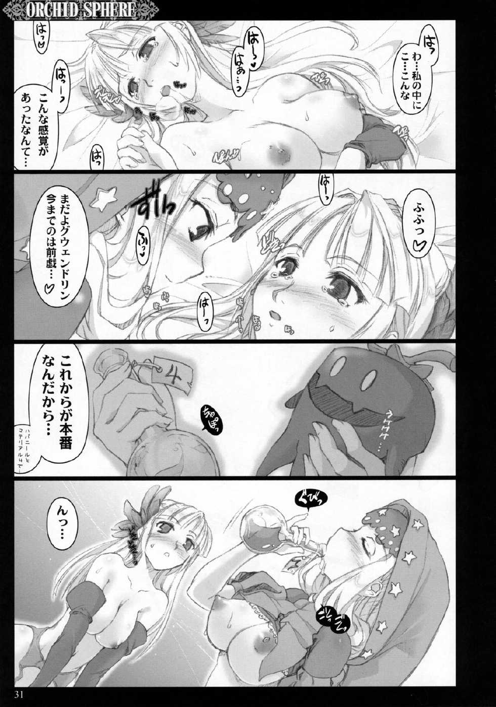 (C72) [Shimoyakedou (Ouma Tokiichi)] Orchid Sphere (Odin Sphere) [Decensored] - Page 30